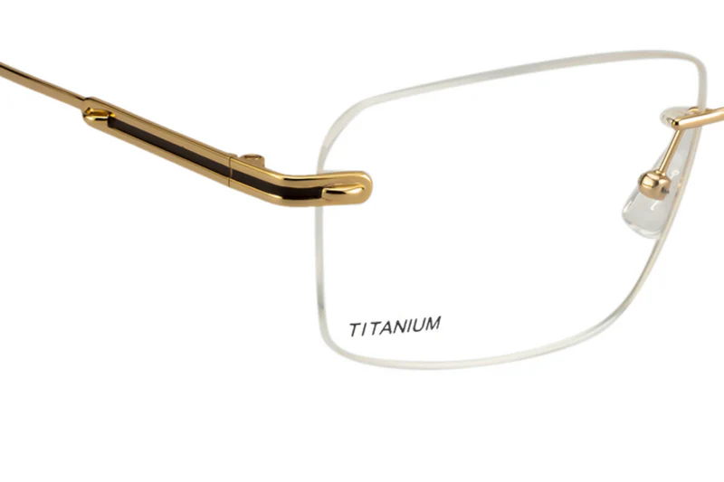 ONE DEGREE OD 1005 A1F3 RIMLESS FRAME - Gallery Image