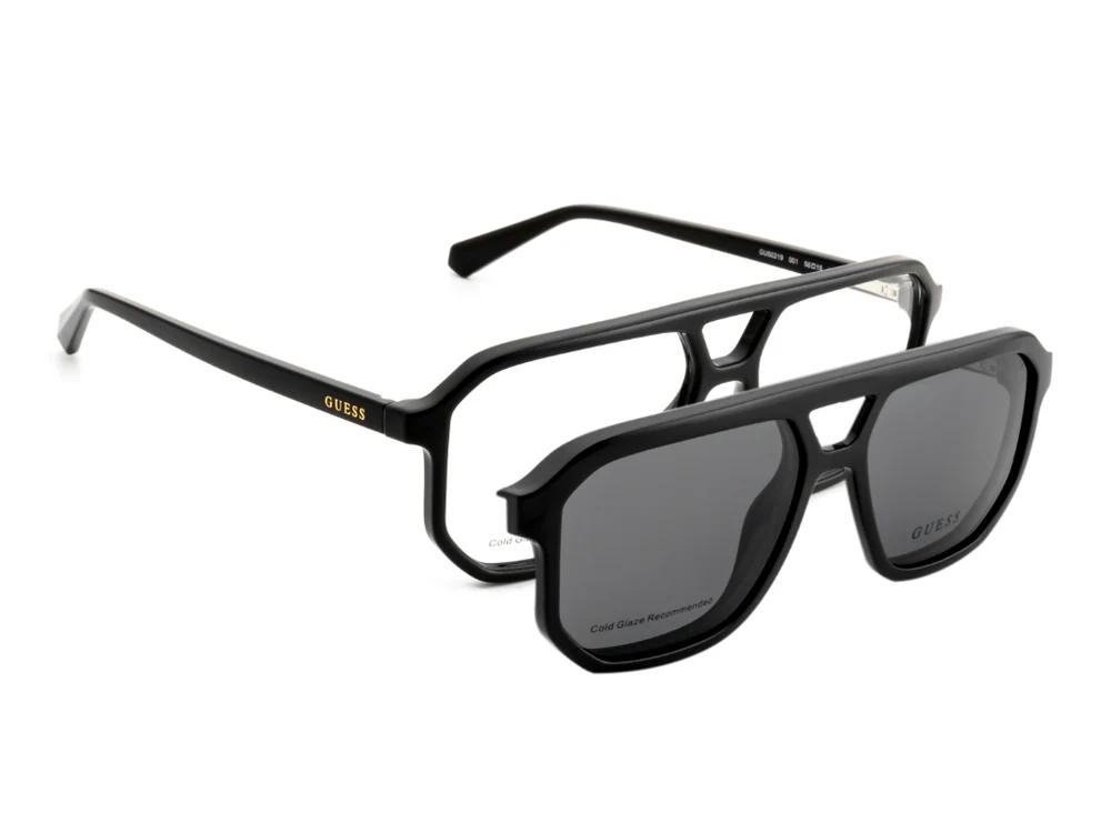 GUESS GU50219 001 ATTACHMENT SUNGLASS - Gallery Image
