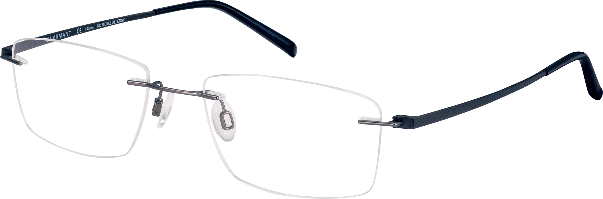 CHARMANT CH10972 GR RIMLESS FRAME