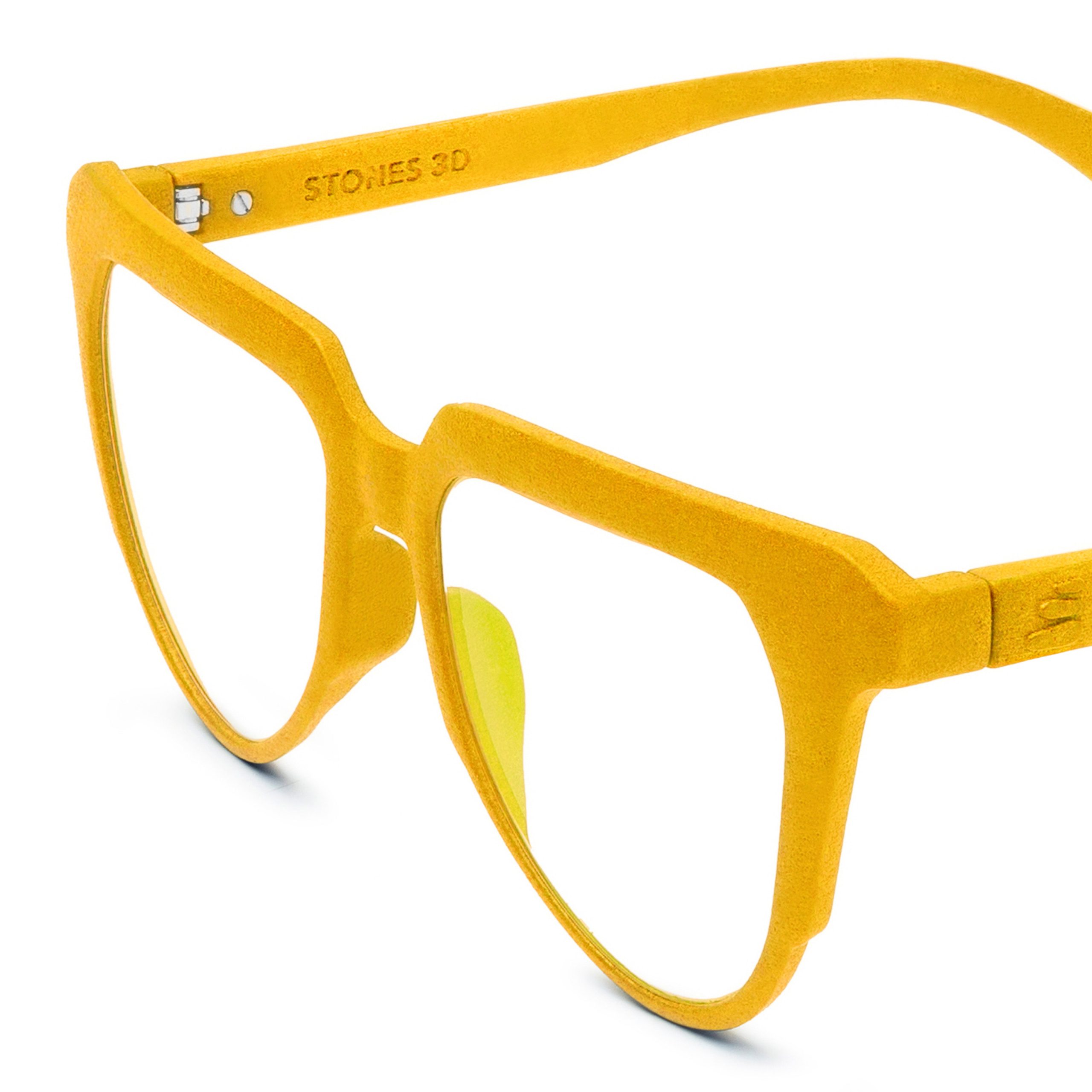 STONES 3D LYON 52 GOLDEN YELLOW FRAME - Gallery Image