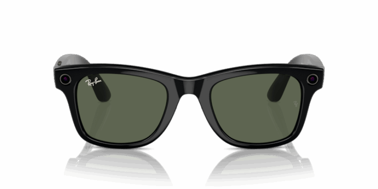 RW 4006 META WAYFARER BLACK SUNGLASS