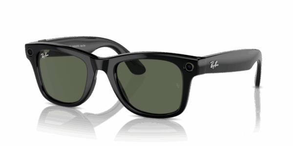 RW 4006 META WAYFARER BLACK SUNGLASS - Gallery Image