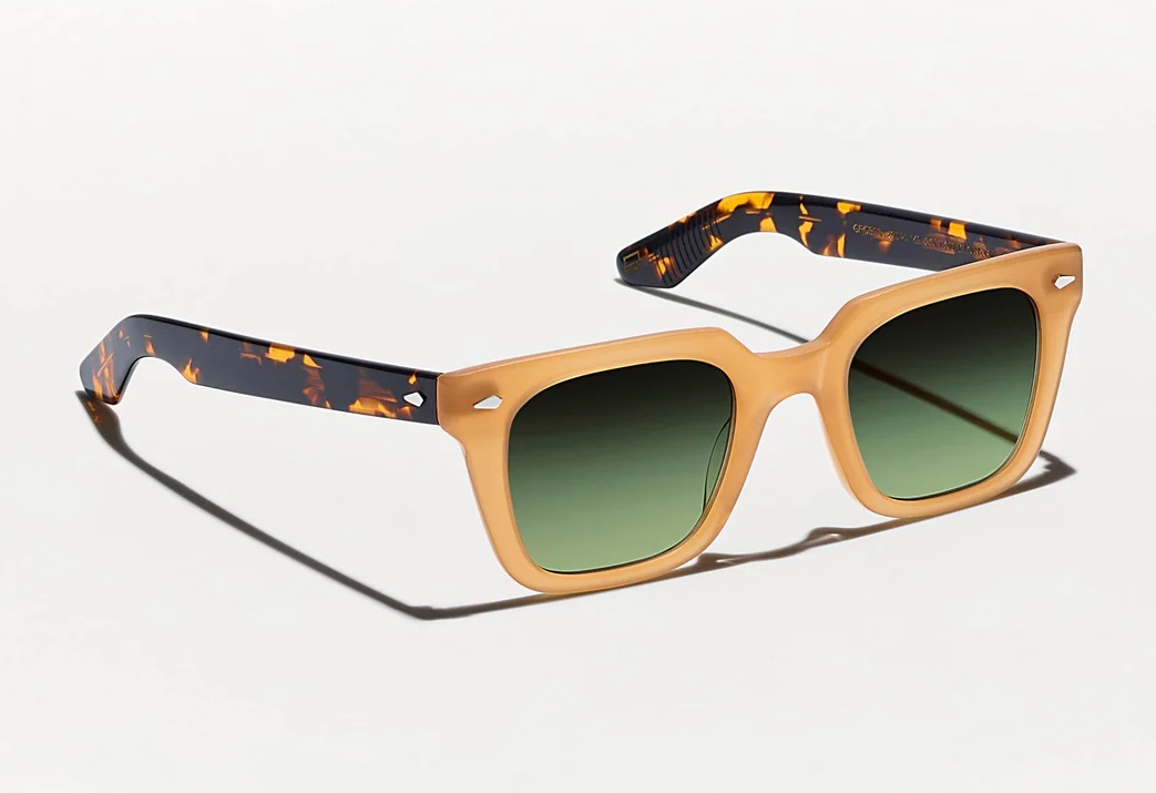 MOSCOT GROBER HONEY TORTOISE SUNGLASS - Gallery Image