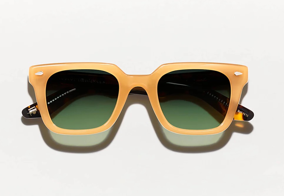 MOSCOT GROBER HONEY TORTOISE SUNGLASS