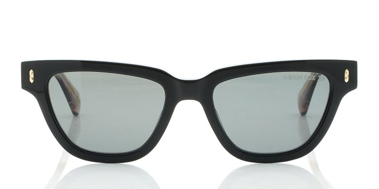 SHISEN FOX HiMIKO BLACK/ CHAMPAGNE SUNGLASS