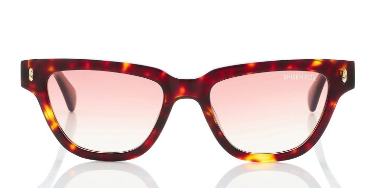 SHISEN FOX HIMIKO HAVANA / CRYSTAL BROWN SUNGLASS