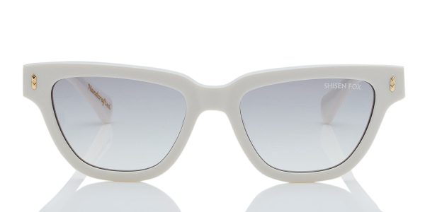 SHISEN FOX HOMIKO WARM WHITE SUNGLASS