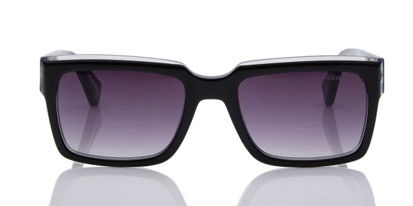 SHISEN FOX KOKORO BLACK CRYSTAL SUNGLASS