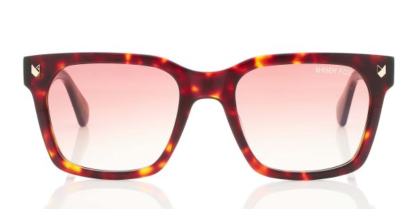 SHISEN FOX UKIYO HAVANA / CRYSTAL BROWN SUNGLASS