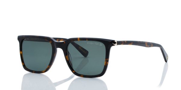 SHISEN FOX KIMYOU DARK HAVANA SUNGLASS - Gallery Image