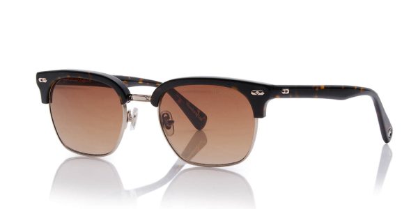 SHISEN FOX KURABU DARK HAVANA SUNGLASS - Gallery Image