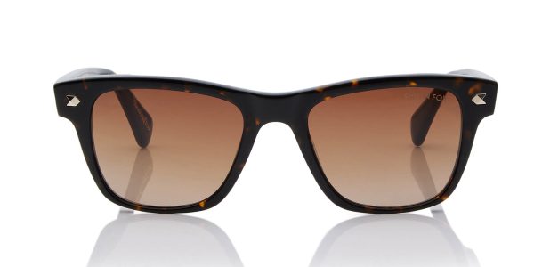 SHISEN FOX SHINZO DARK HAVANA SUNGLASS