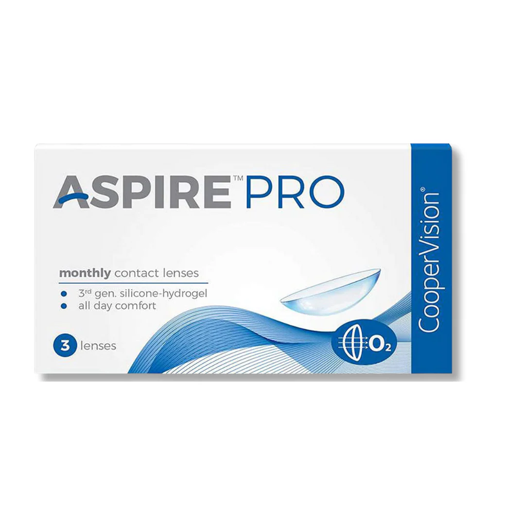 Aspire Pro Monthly Disposable 3 Lens Box ( ONLY SPH )